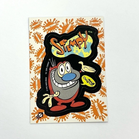 Vintage Nicktoons 1993 Topps Nickelodeon Complete Sticker Set (3 sets per order) - Picture 4 of 13